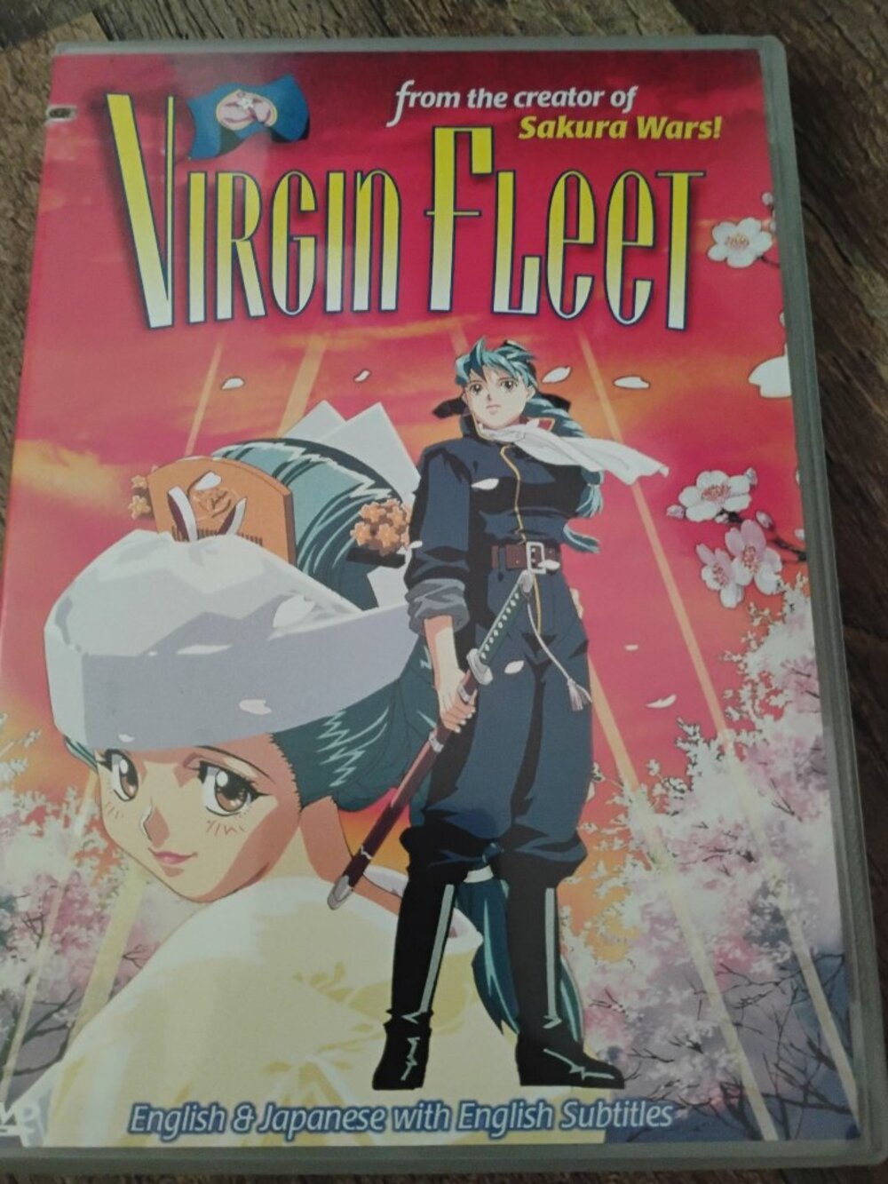 2/$22⚡ Virgin Fleet (2000) | EUC, anime DVD